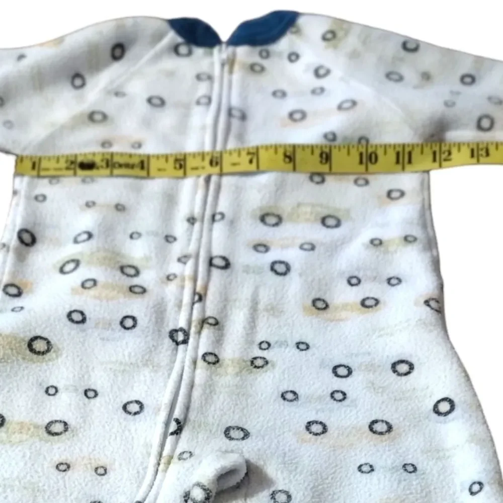 Look At The Measurements! Carter's Boy Bodysuit With Cars All Over Size 18 Month